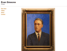 Tablet Screenshot of evansimeone.com